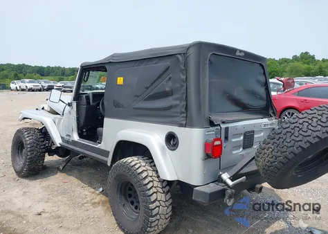 2006 Jeep Wrangler Unlimited из США, поврежденный, VIN 1J4FA44S36P761724